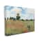 Stupell Industries The Poppy Field by Monet Frameless Classic Painting